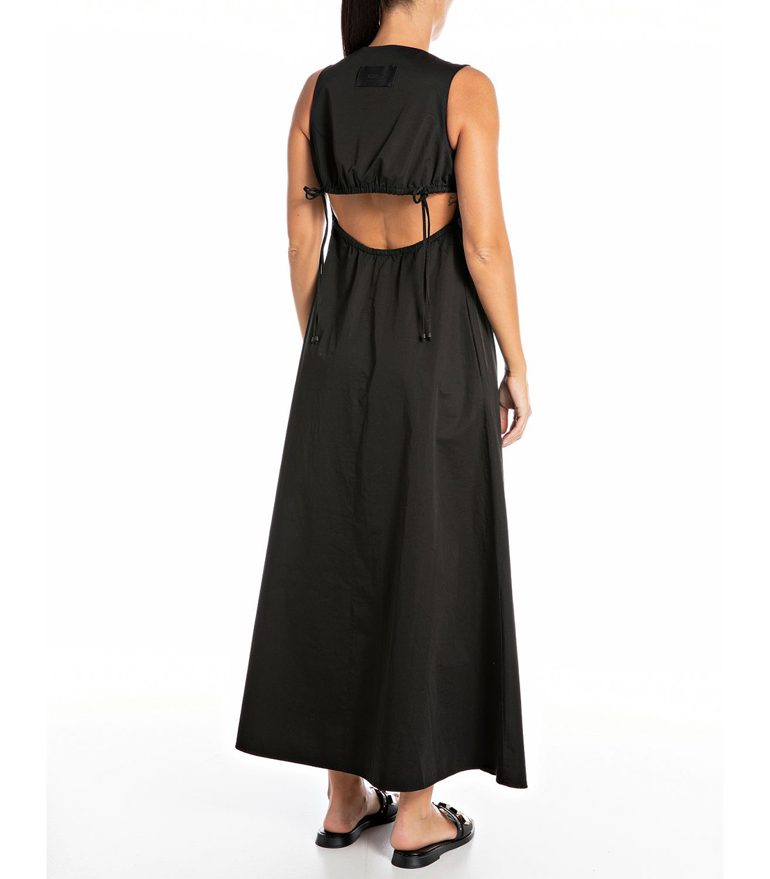 カットアウトディテール ロングドレス 詳細画像 ブラック 2